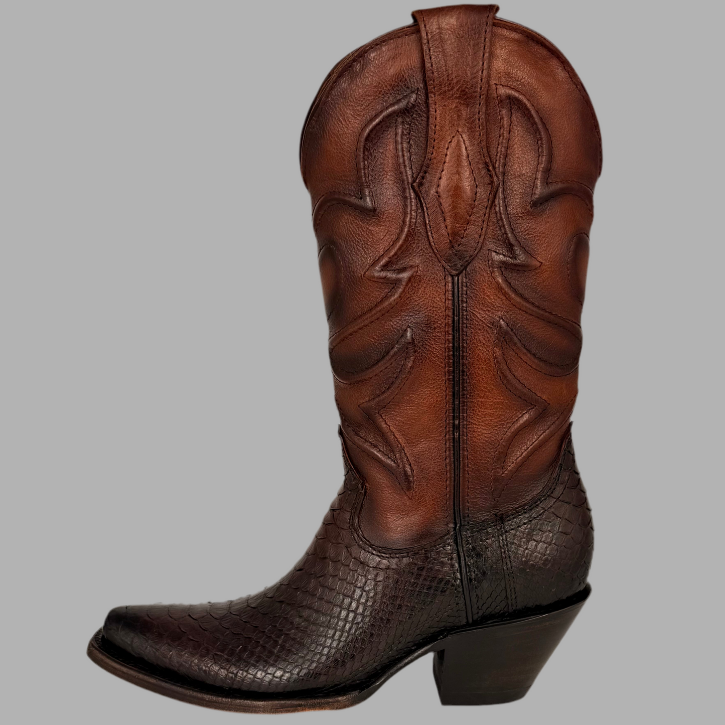 Bota Cowboy Puntal De Piton