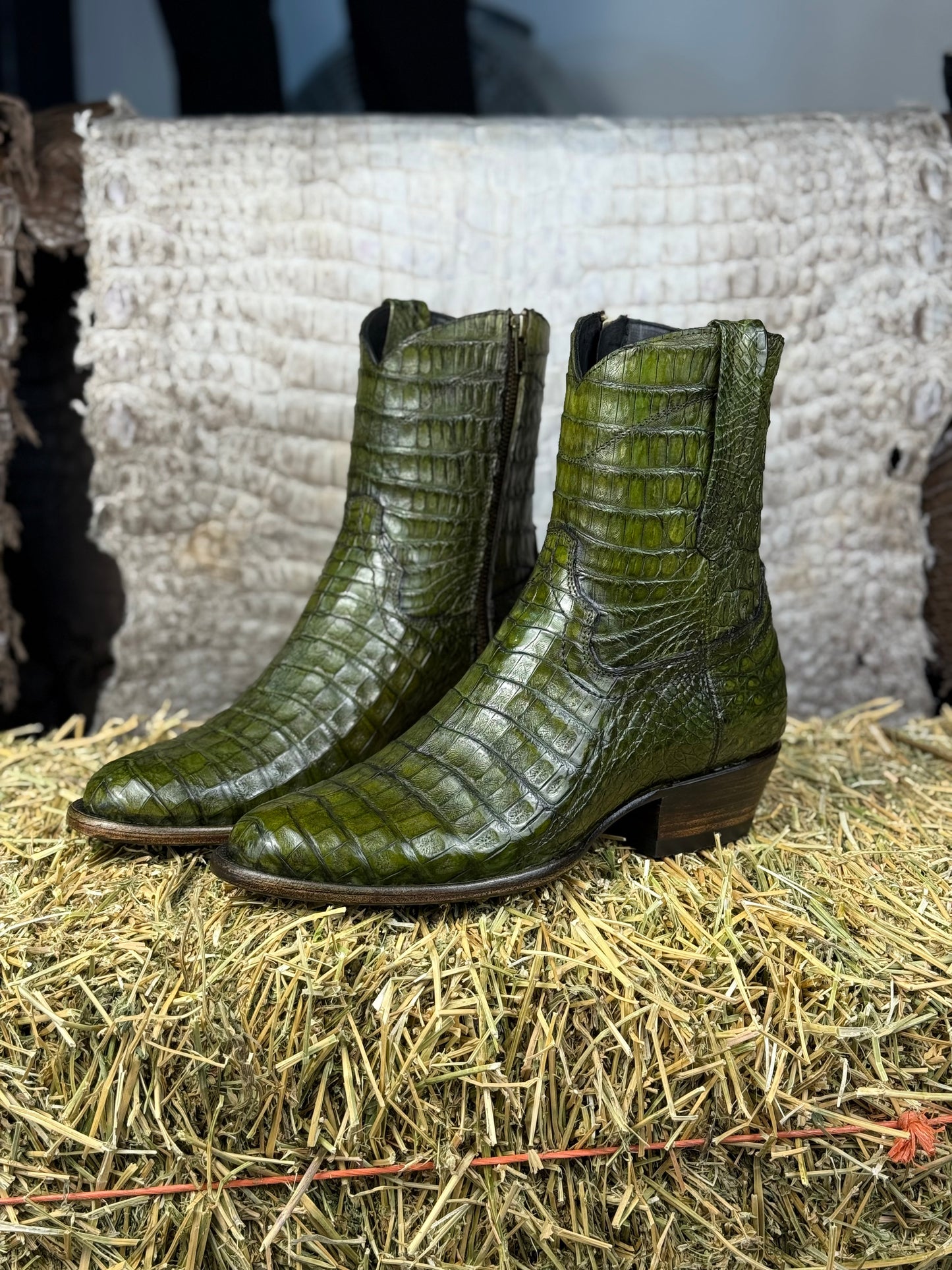 Emma Full Cocodrilo Fuscus Green