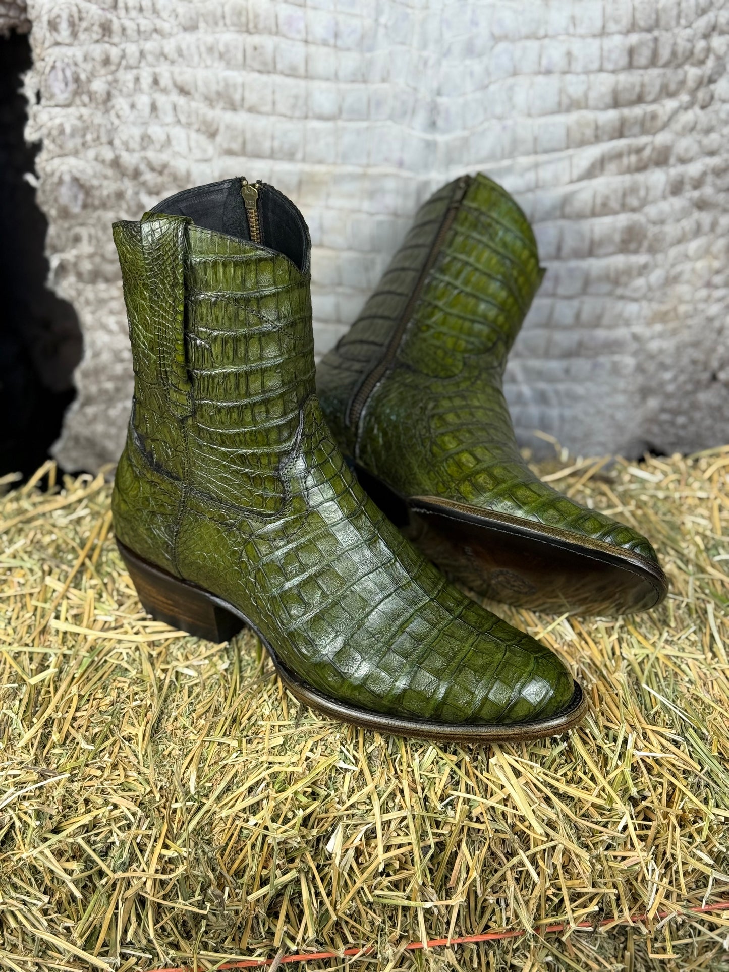 Emma Full Cocodrilo Fuscus Green