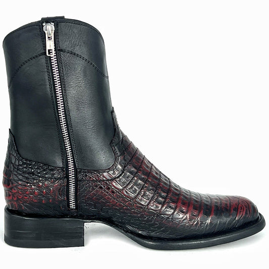 EMMA COCODRILO RED BLACK