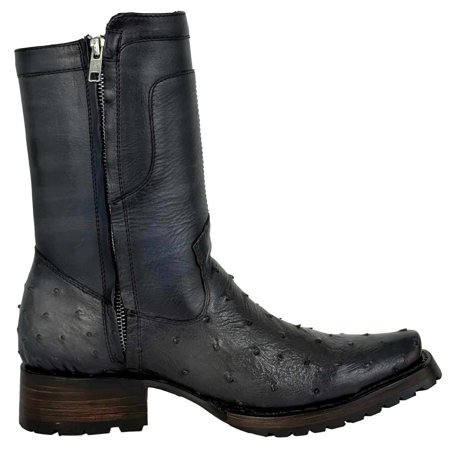 CHRISTIAN AVESTRUZ GRIS SOMBREADO (TRACK)