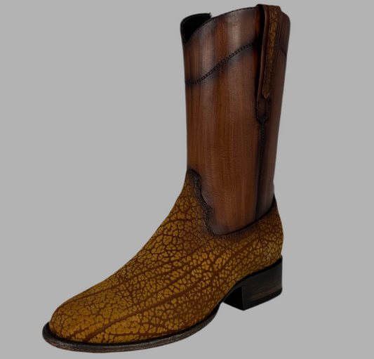 Bota Cuello De Toro Color Miel Modelos Invasor