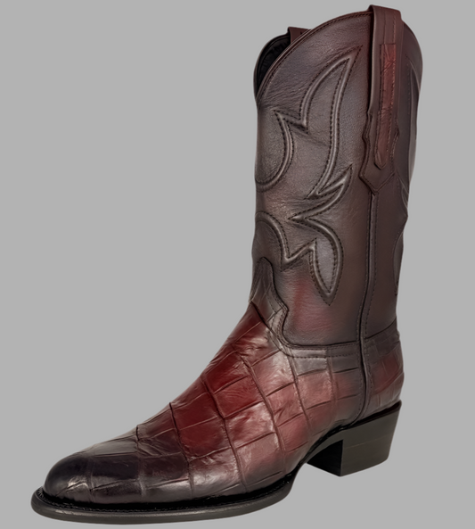 Bota Cowboy Moreletii Black Cherry