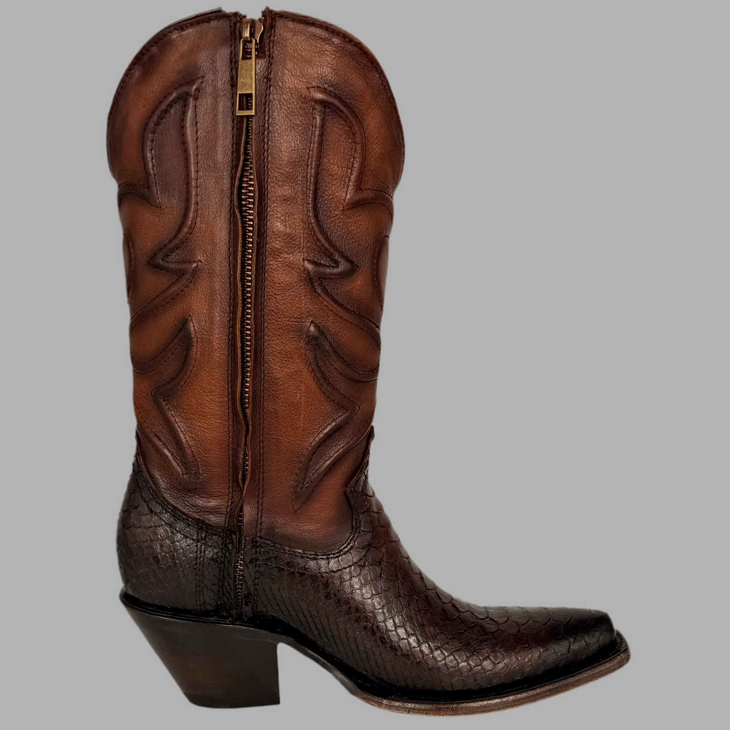 Bota Cowboy Puntal De Piton