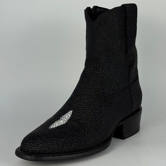 Botín Emma Mantarraya Black Full