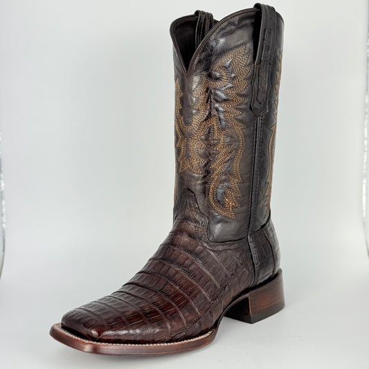 Bota Cowboy Cocodrilo Tabaco Bulldog