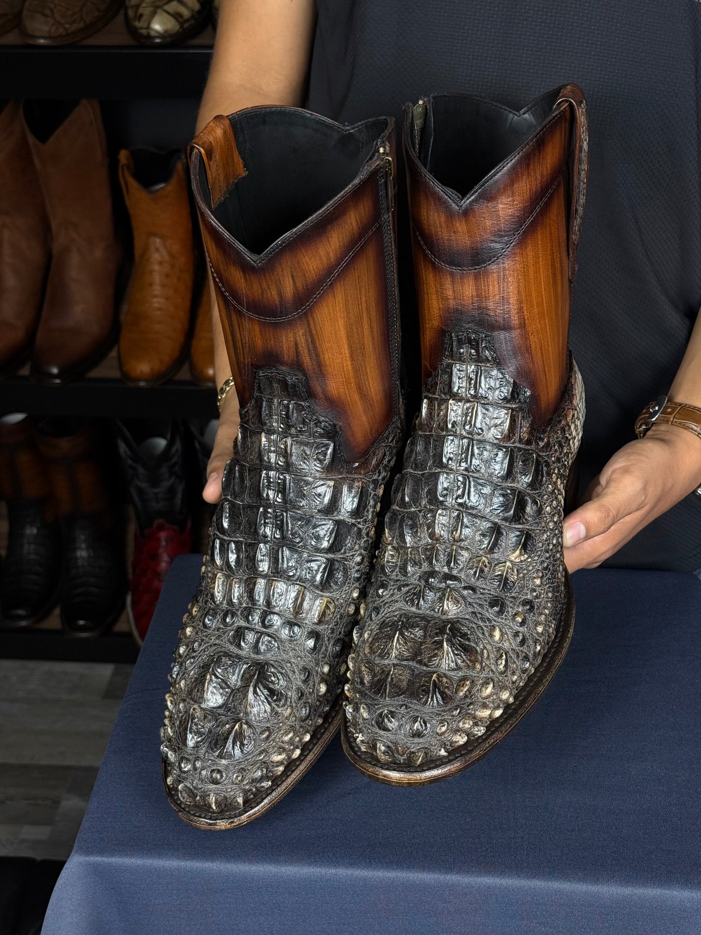 Botín Emma Nuca Alligator