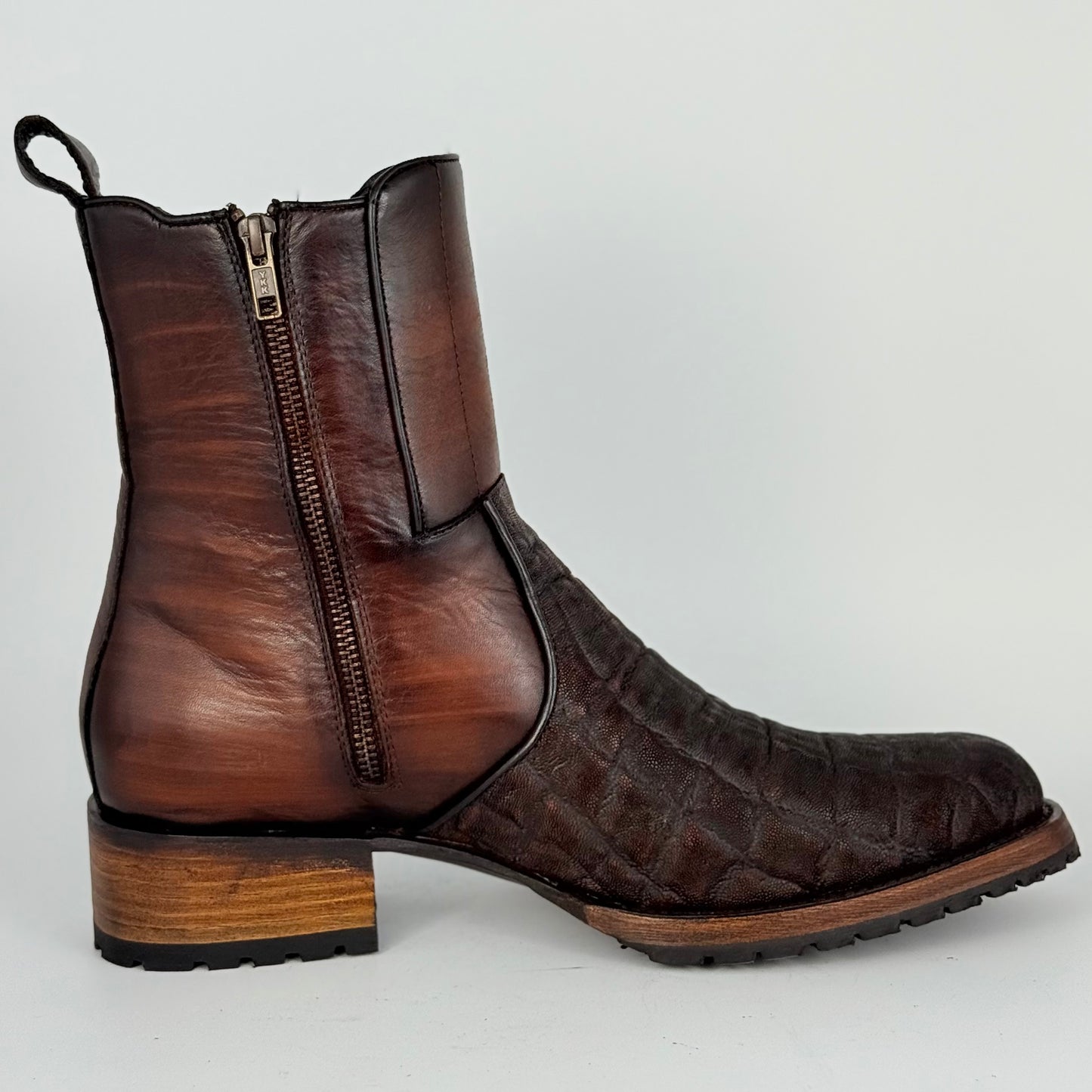 Botin Carlo Elegante Tabaco