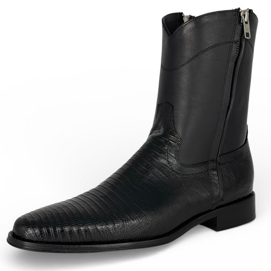 Botín Alex Lizard Black