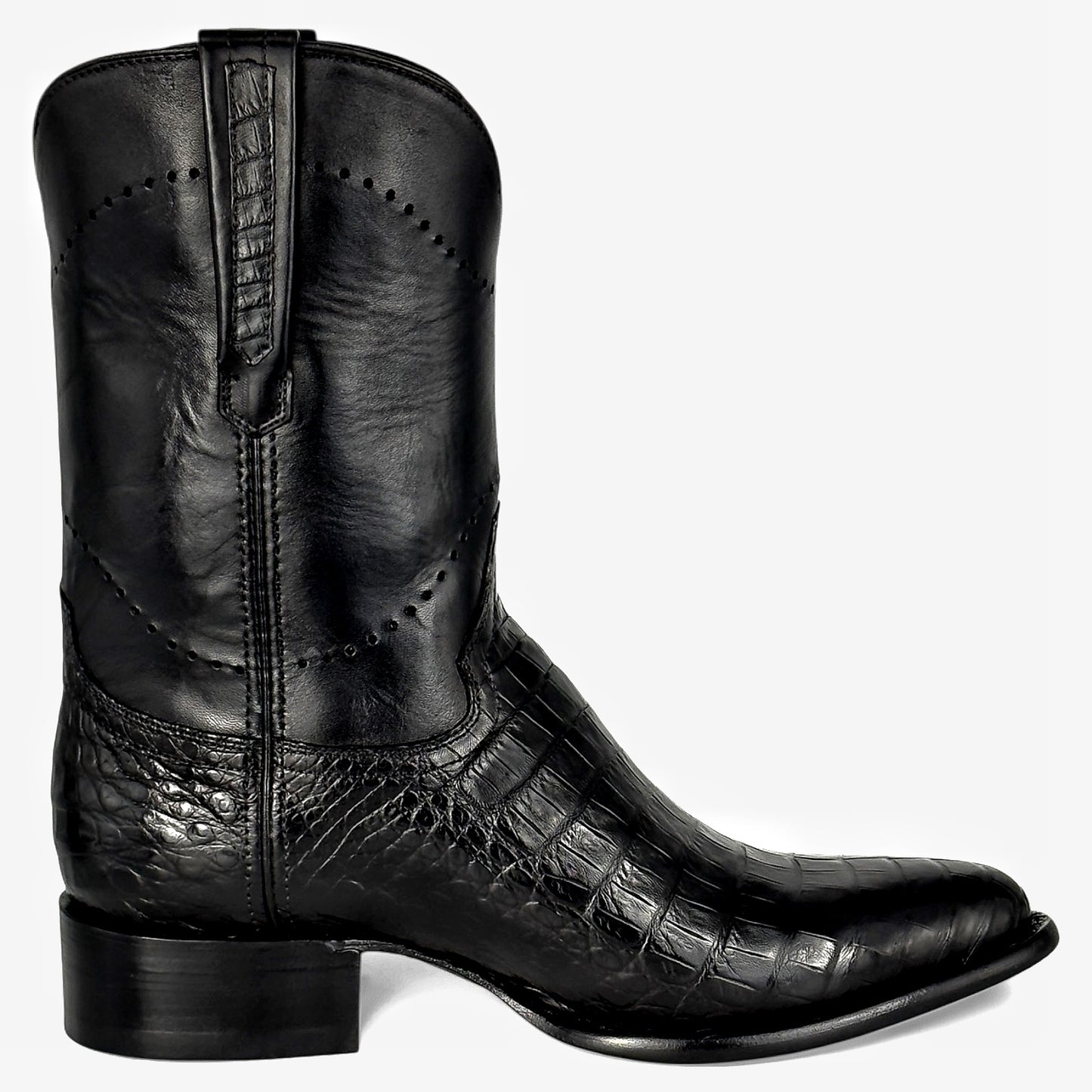COWBOY COCODRILO BLACK TEXAS
