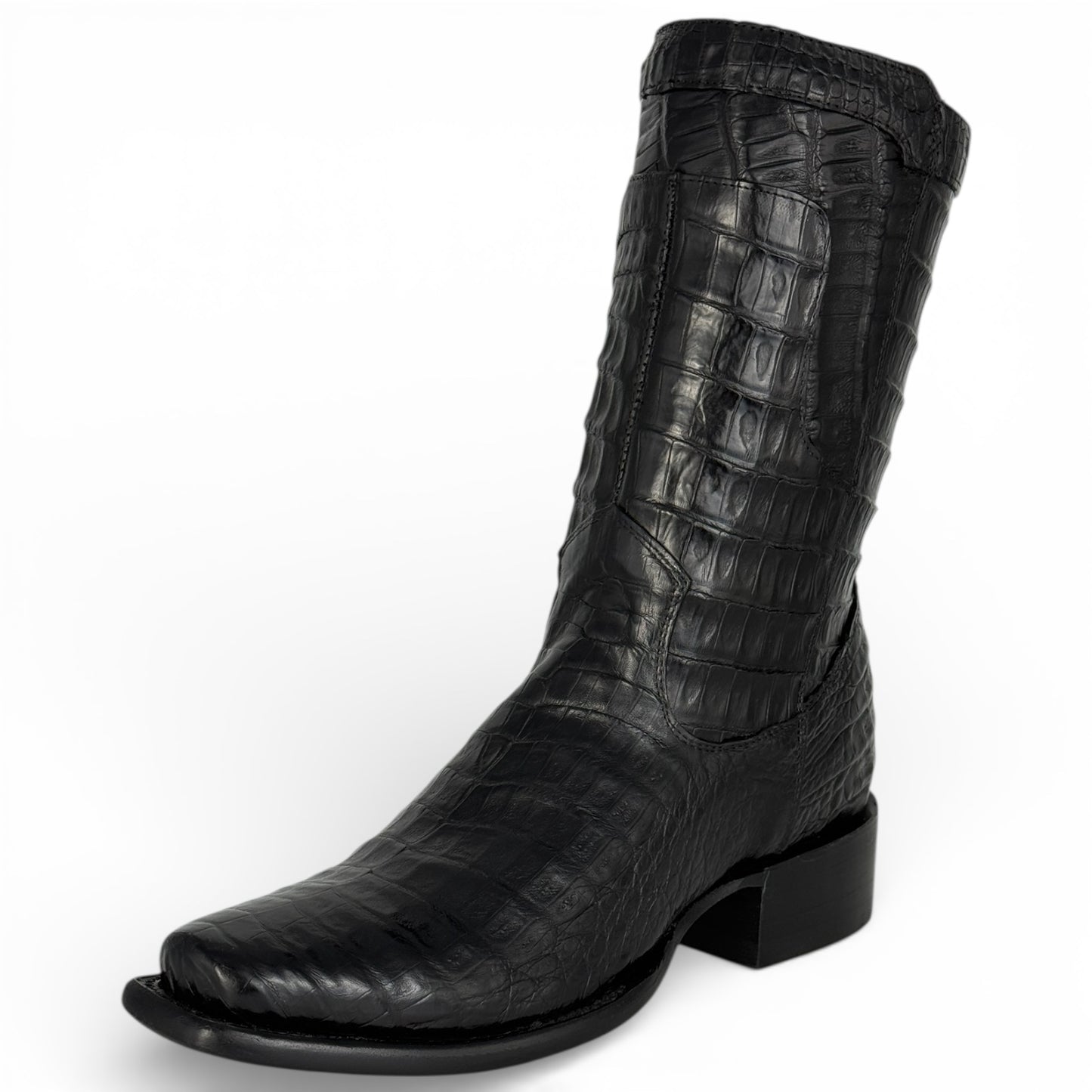 BOTA CHRISTIAN FULL COCODRILO FUSCUS HORMA NEVADA