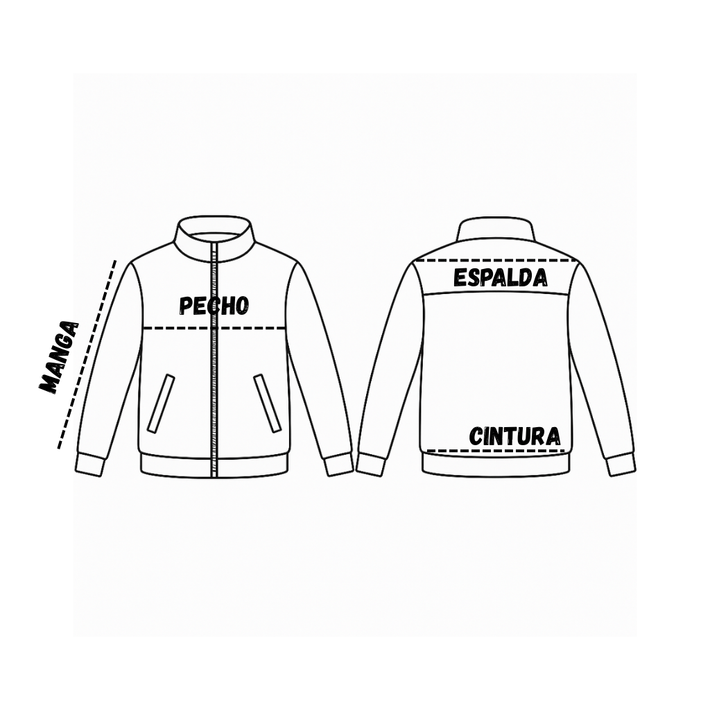CHAMARRA BLACK COCODRILO
