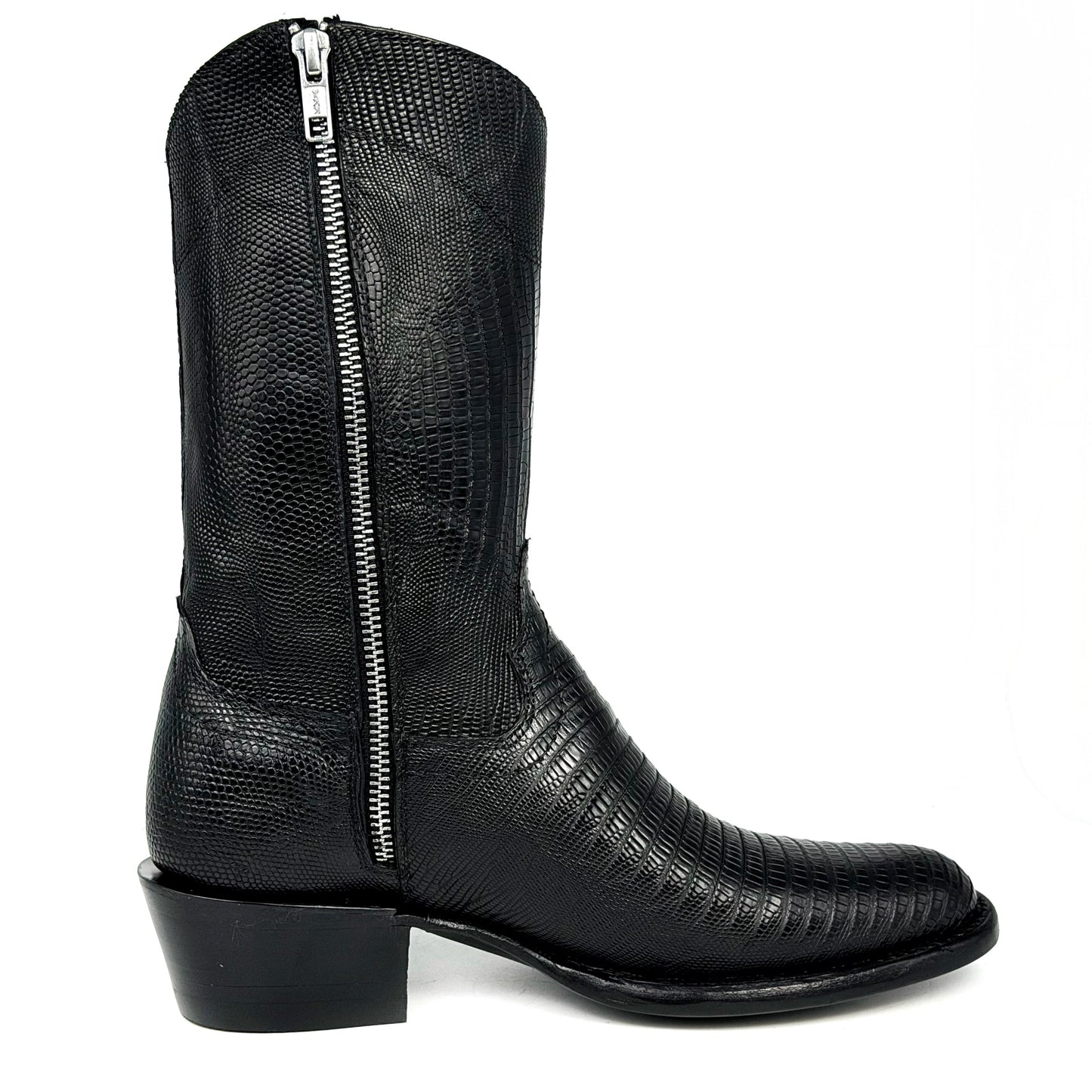 EMMA HIGH FULL LIZARD BLACK