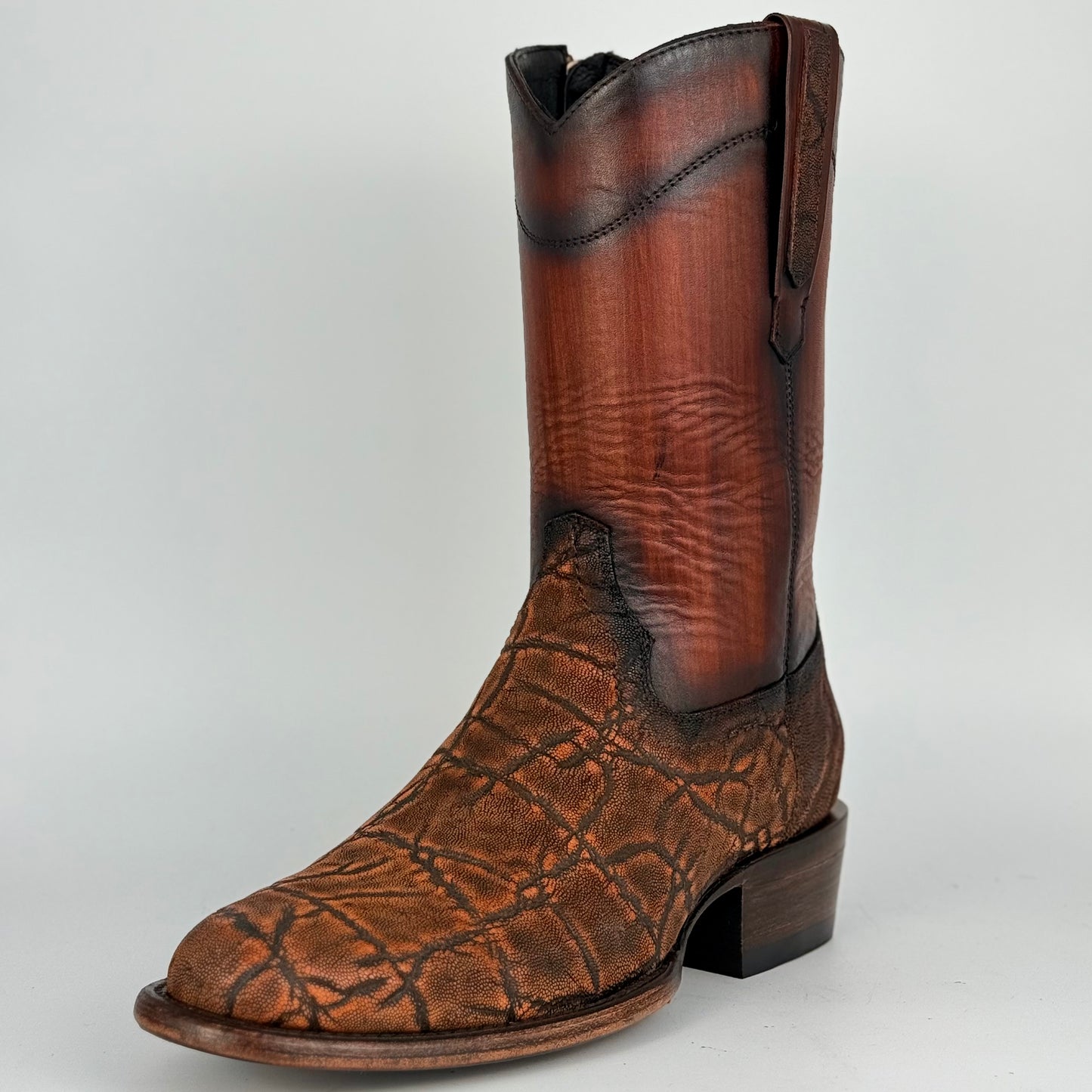 Bota Modelo Invasor Elefante Coñac Rústico