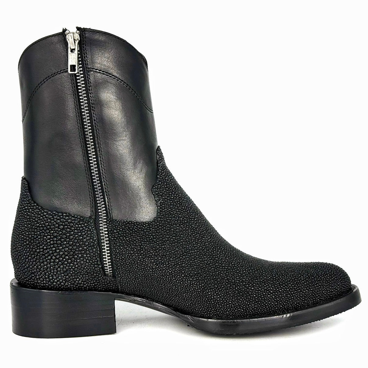 Botín Emma Mantarraya Black