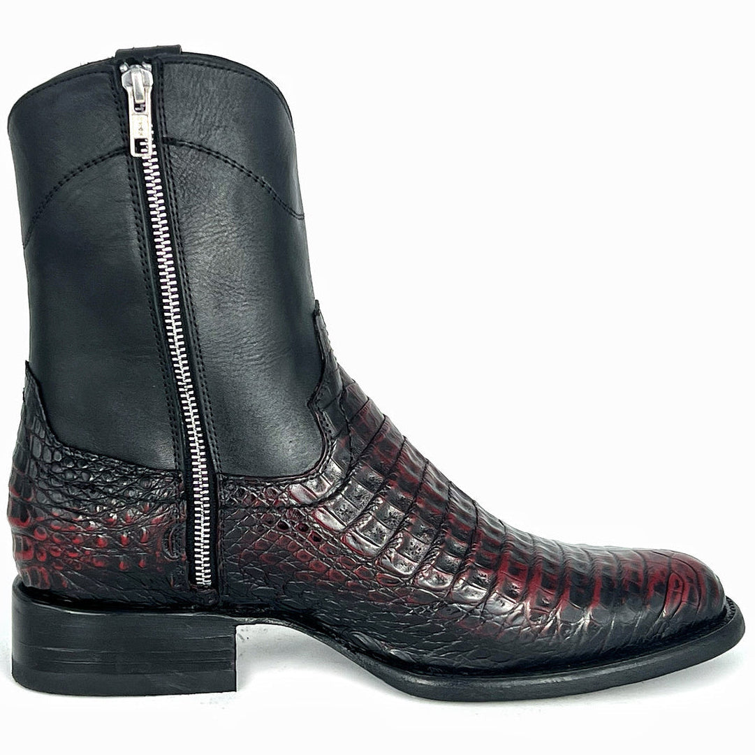 Botín Emma Red Black