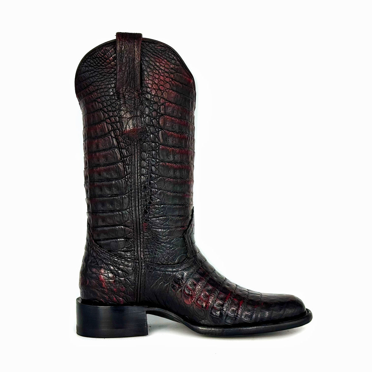 COWBOY RED BLACK FULL COCODRILO