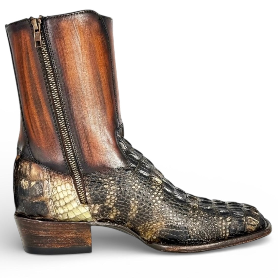 ARTHUR LOMO ALLIGATOR NATURAL FRANCESA