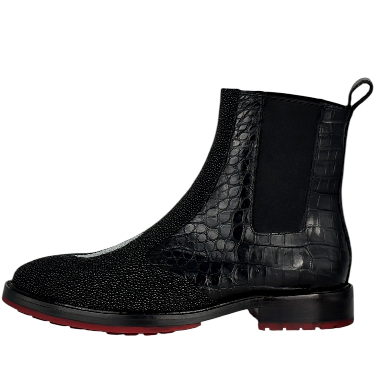CHELSEA MANTARRAYA/COCODRILO SUELA ROJA