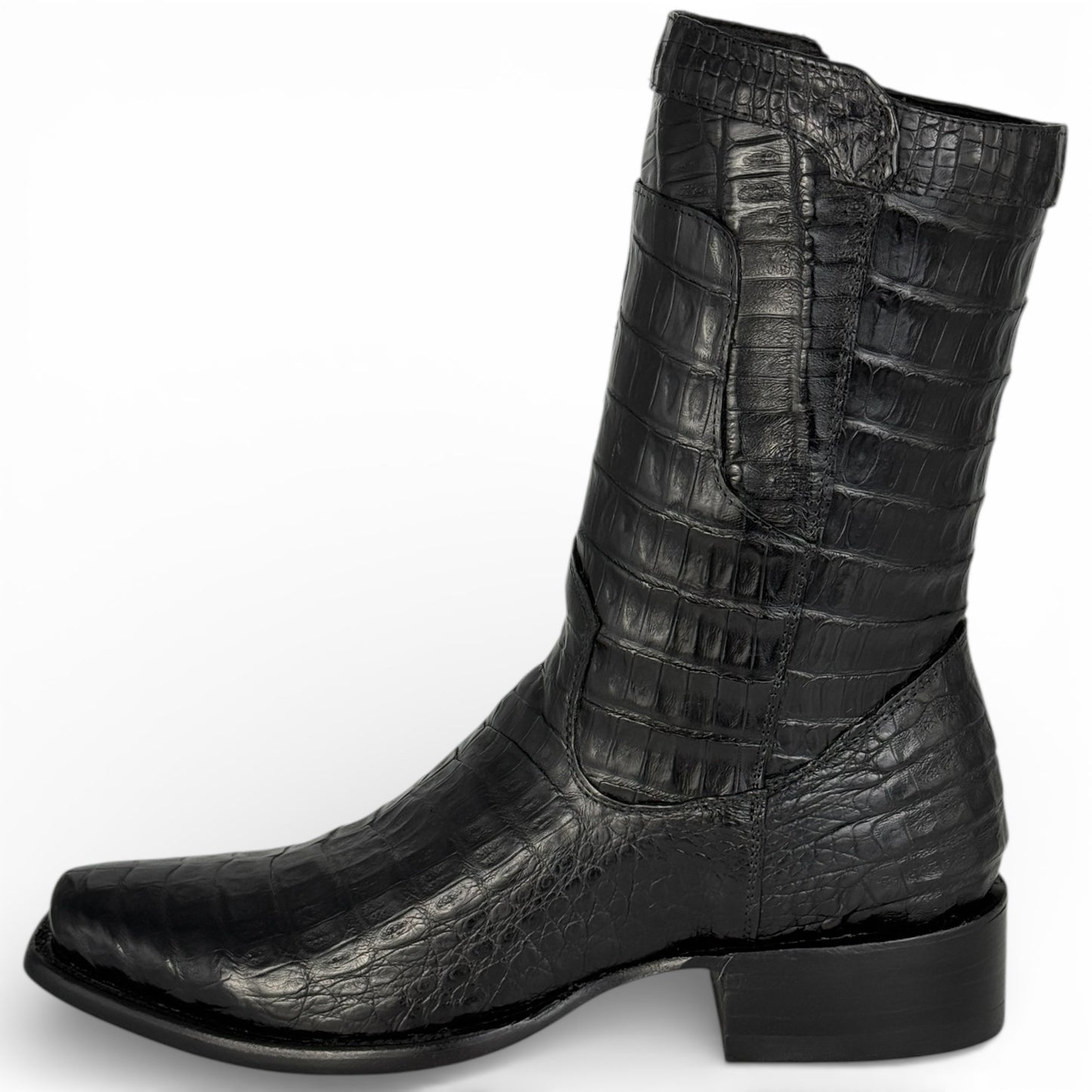 BOTA CHRISTIAN FULL COCODRILO FUSCUS HORMA NEVADA