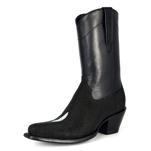 BOTÍN FER MANTARRAYA MACHO BLACK